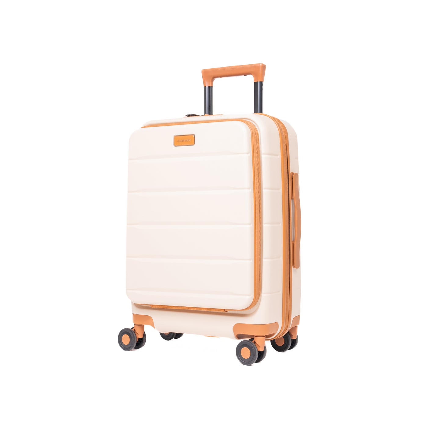 Landisun Bridgeport Lightweight 20 inch Carry On with Zippered Front Pocket and Laptop Sleeve