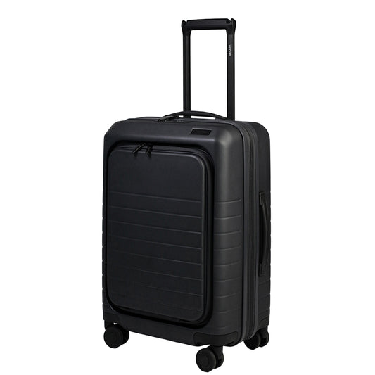 Wonder Barcelona Hardside Spinner Carry-On Luggage with Front Pocket and Laptop Sleeve