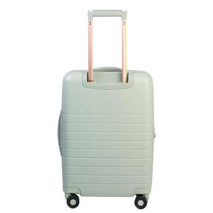 Wonder Barcelona Hardside Spinner Carry-On Luggage with Front Pocket and Laptop Sleeve