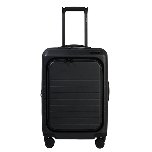 Wonder Barcelona Hardside Spinner Carry-On Luggage with Front Pocket and Laptop Sleeve
