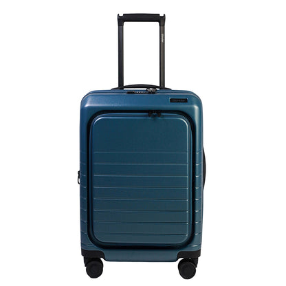 Wonder Barcelona Hardside Spinner Carry-On Luggage with Front Pocket and Laptop Sleeve